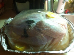 Brining the Turkey